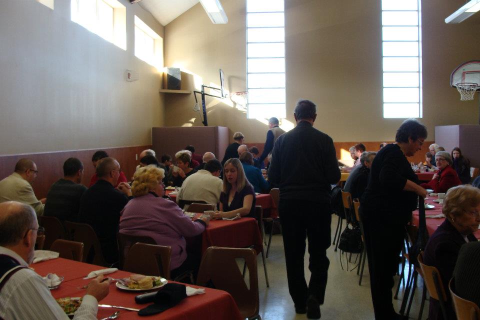 Rev. Dr. Andy O'Neill's Covenanting Service Potluck Luncheon